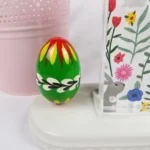 Easter Egg Figurine Faux Nora Fleming Mini Inspired - Polish Pottery #7826
