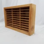 Vintage Napa Valley Box Co Cassette Rack 30 Slot ~ Wall Storage Holder