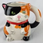 Pier 1 Imports Calico Cat/Mouse Surprise CD Mug