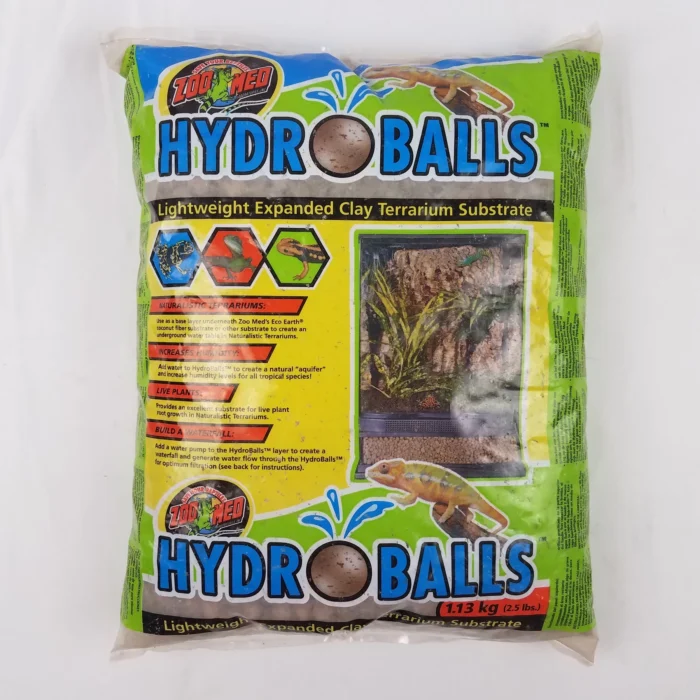 Zoo Med HydroBalls Lightweight Expanded Clay Terrarium Substrate 2.5 lb