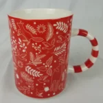 Starbucks Coffee 2018 Holiday Mug - Reindeer Birds Foxes Candy Cane