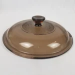 PYREX (Corning) VISIONS V1.5C Lid - Amber Glass 7 1/4" Round