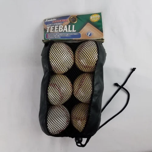 Franklin Soft Strike Teeball 6pk Balls Hollow Core Sports Baseball
