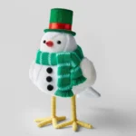 Target (Wondershop) 2022 Featherly Friends FREEZY Fabric Bird Christmas