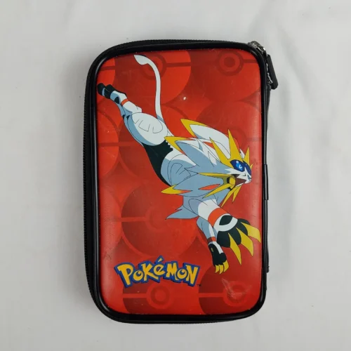 Pokemon SOLGALEO Slim Padded Carrying Case Accessories for Nintendo 3DS