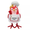 Target Spritz Valentine's Day Fabric Bird AVI Figurine 'Cutie Pie' Chef