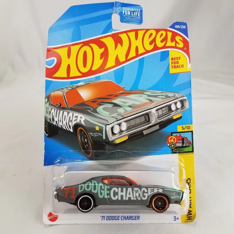 Hot Wheels '71 DODGE CHARGER HCW33 HW Art Cars 2022 Carded