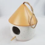 Target Bullseye Playground BIRDHOUSE Ceramic