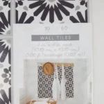 PEEL AND STICK WALL TILES Target Bullseye Playground 10 Sheets/Pk - #9624