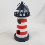 Target Bullseye Playground Metal LED LIGHTHOUSE LANTERN Nautical