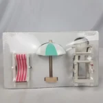 Target Bullseye Playground Fairy Garden Figure Set of 3 Beach Nautical