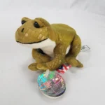 Larry's Basement www.Larrysbasement.com Coca-Cola International Bean Bag Plush - #251 Puerto Rico Hopps Coki Frog 1999