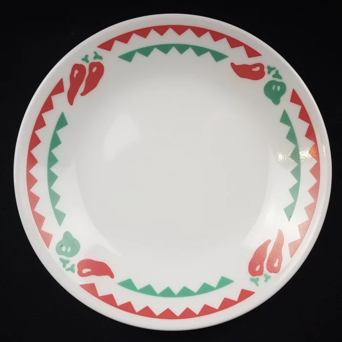 Corelle FIESTA (Red Hot Chili Peppers) Bread Plate